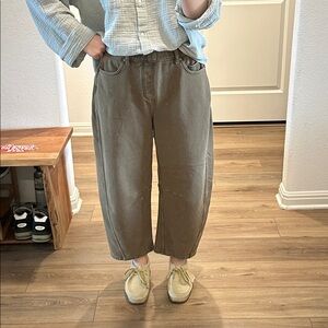 GAP Heavyweight French Terry Barrel Sweatpants